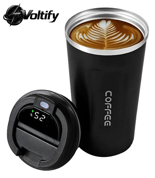 Vaso Termico de Café Sensor De Temperatura